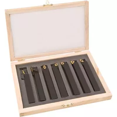 Buy Grizzly T10294 7 Piece Indexable Carbide Set 1/2  • 140.95$