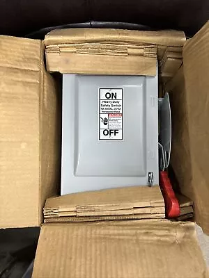 Buy SIEMENS, Heavy Duty Safety Switch, 3P 30A 600V  N1  Non-Fused, #HNF361 • 87$