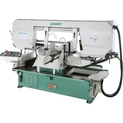 Buy Grizzly G0887 20  X 26  5 HP Mitering Industrial Metal-Cutting Bandsaw • 32,600$