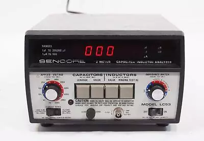 Buy Sencore Z Meter Capacitor-Inductor Analyzer Model LC53 • 400$