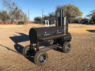 Buy NEW Reverse Flow Custom Patio BBQ Pit Smoker Charcoal Grill • 4,295$
