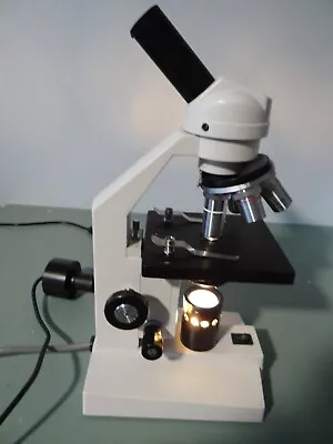 Buy AmScope M-100FL Binocular Microscope + USB Digital Camera - NOT Tested • 99.99$