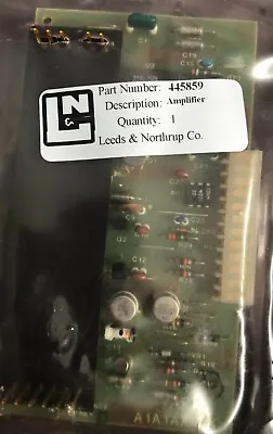 Buy 445859 Leeds And Northrup Amplifier Circuit Board  • 199.99$