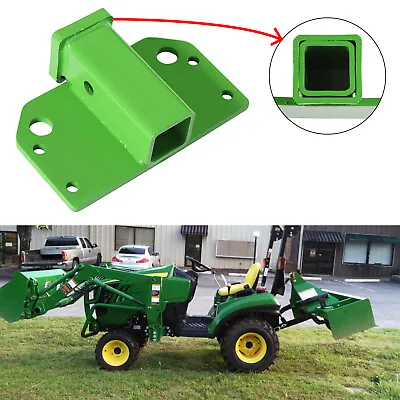 Buy Rear Compact Tractor Receiver Hitch Adapter 2  Fit John Deere 1023E 1025R 1026R • 49.29$