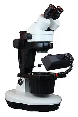 Buy Gem Testing Gemology Darkfield Zoom Stereo Microscope With LED Darkfield • 849$