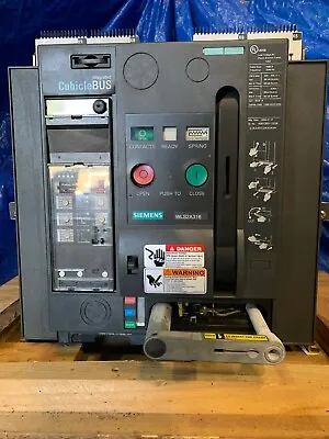 Buy Siemens WLH2A316 1600A Integrated Cubicle Bus Circuit Breaker 3WL3216-4AS35-1AA0 • 5,000$