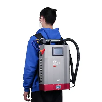 Buy Backpack 100W Laser Cleaning Machine Rust Paint Laser Cleaner Battery Included • 10,300$