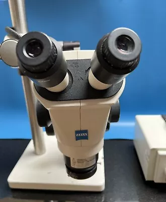 Buy Zeiss Stemi 2000 Microscope With Boom Stand And Micro-Tech Ring Illuminator • 495$