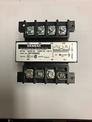 Buy Siemens #MT0050C Control Transformer, 50VA, 120/240-24V • 50$