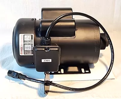 Buy Grizzly 3 HP Induction Motor 3450 RPM Single Phase 2 Pole For Jointer Machine • 399.95$