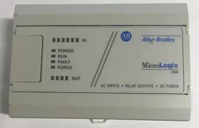 Buy 1-Allen Bradley 1761-L10BWB Micrologix 1000 Controller Ser F PREOWNED • 75$