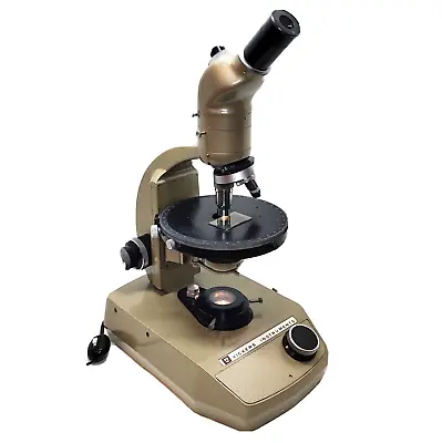 Buy VICKERS Pol Microscope W/ Compensator & Bertrand Lens 3X 10X 40X COMPLETE #609 • 550$