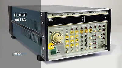 Buy FLUKE 6011A 10Hz To 11MHz SYNTHESIZED SIGNAL GENERATOR ****LOOK**** (REF.: 019M) • 399$