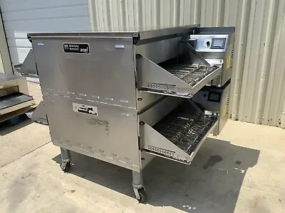 Buy 2019 Middleby Marshall PS638G Gas Impingement Conveyor Pizza Oven Double Stack 8 • 1$