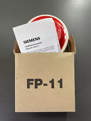 Buy Siemens FP-11 Fire Alarm Smoke Detector S/D MXL - BRAND NEW IN FACTORY BOX • 149.95$
