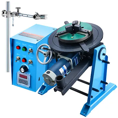 Buy VEVOR 50KG Rotary Welding Positioner 0-90° Positioning Turntable Table 0.5-6RPM • 578.99$
