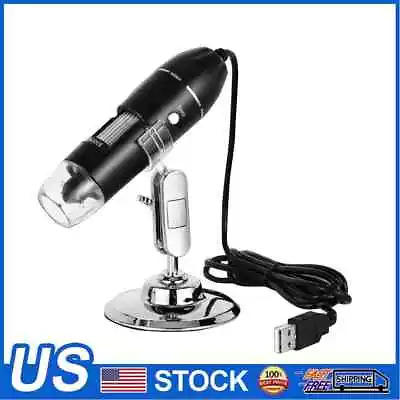 Buy Portable Digital Microscope HD USB Electronic Soldering Phone Repair Magnifier • 16.05$