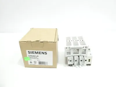 Buy Siemens CFS361J5 Fusible Disconnect Switch 3p 30a Amp 600v-ac • 130.60$