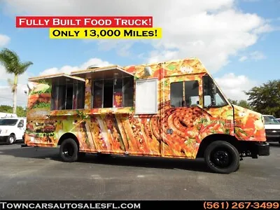 Buy 2019 STEP VAN Concession Food Truck FULL Kitchen FOOD TRUCK- 13,000 Miles! • 99,500$