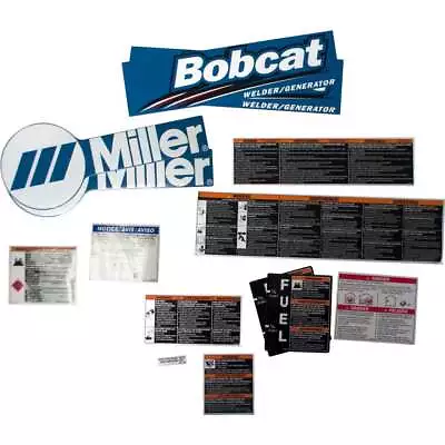 Buy Miller 255938 Kit Label Bobcat 225/250/3 Phase • 96.99$