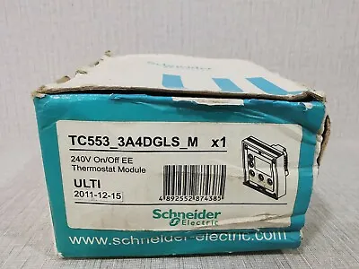 Buy Schneider Electric TC553_3A4DGLS_M Thermostat Module • 250$