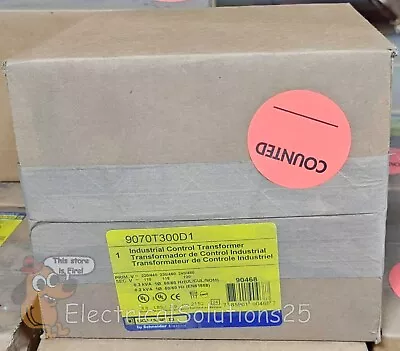 Buy NEW Square D 9070T300D1 Industrial Control Transformer - Free Shipping • 140$