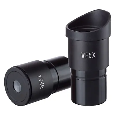 Buy AmScope EP5X30 Pair Of WF5X Microscope Eyepieces (30mm) • 39.99$