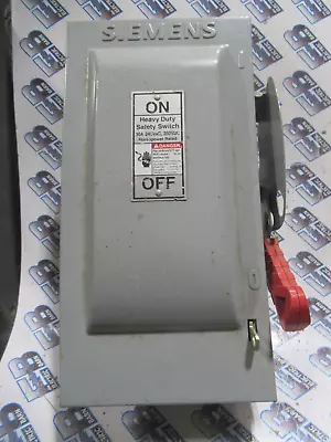 Buy Siemens HF221N, 30 Amp, 240 Volt, 1PH 3W, Fusible Disconnect • 15$