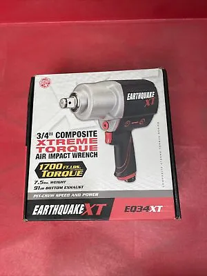 Buy Earthquake XT EQ34XT Composite 3/4  Xtreme Torque Air Impact Wrench 1500 NIB • 193.95$