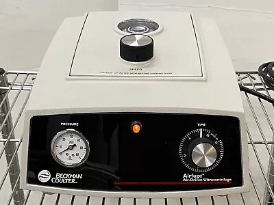 Buy EUC Beckman Coulter 340400 Airfuge Air-Drive Ultracentrifuge Centrifuge + Rotor • 2,699.99$