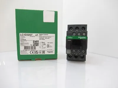 Buy LC1D32G7 Schneider Electric TeSys Deca Contactor, 3-Pole, 32A, 120V, New In Box • 92.06$