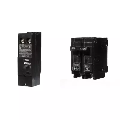 Buy 200-Amp And 125-Amp Circuit Breakers Bundle | Save On Home Electrical Upgrades • 238.57$