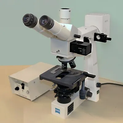 Buy Zeiss Axiolab RE  Upright Trinocular Fluorescent Microscope, 450905 • 1,375$