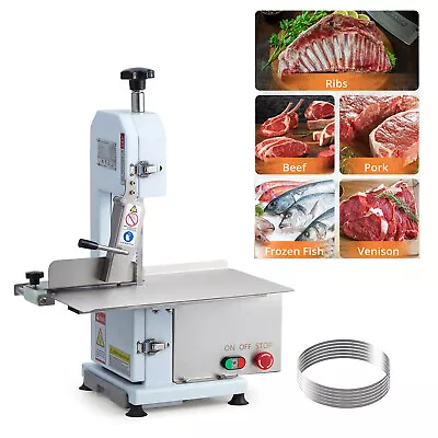 Buy 550W Electric Commercial Frozen Meat Bone Saw Machine Cutting With 6 Saw Blades • 328.26$