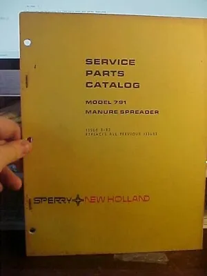 Buy  NH Service Parts Catalog - Manure Spreader  (1j)   • 19.95$