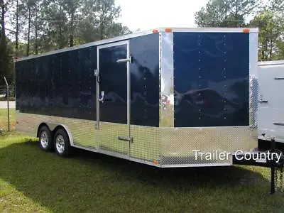 Buy NEW 8.5 X 24 8.5X24 Enclosed Cargo Carhauler Race Trailer - NEW 2024 • 9,450$