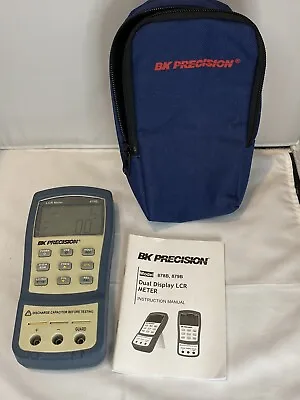 Buy B&K Precision 879B 40,000 Count Dual-Display LCR Meter W/ Manual Case No Leads • 224.99$