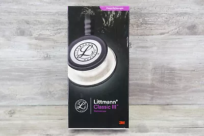 Buy 3M Littmann Classic III 27  Monitoring Stethoscope - Black Edition (5803) • 79.99$