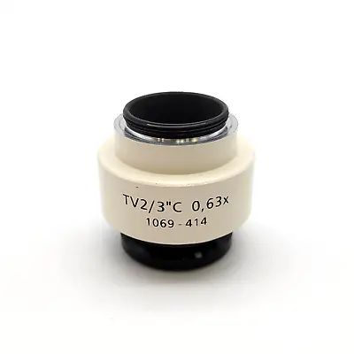 Buy Zeiss Microscope Camera Adapter TV2/3 C 0.63x 1069-414 C-Mount • 265$
