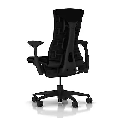 Buy Herman Miller  (2019) Black Rhythm Embody Chair + Matching Headrest • 1,368$