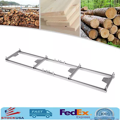 Buy Professional Milling Rail System Log Chainsaw Mill Guide Set Ladder 9FT 2.7m • 72.82$