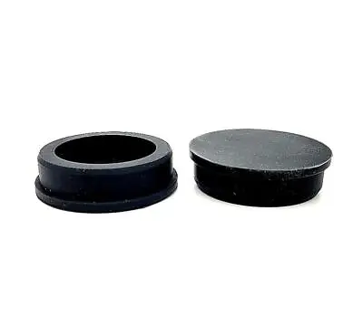 Buy 2  Silicon Rubber Hole Plugs Push In Compression Stem Knockout Covers 2 1/4  Top • 12.49$