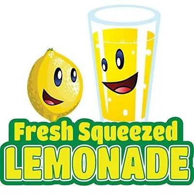 Buy Lemonade 12  Concession Decal Sign Cart Trailer Stand Sticker Equipment • 21.59$