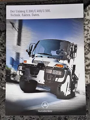 Buy Mercedes-Benz Unimog U 300/U 400/U 500 Brochure Tractor Tug • 7.55$