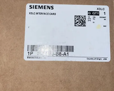 Buy SIEMENS XDLC Device Loop Card S54430-B8-A1 NEW. • 920$