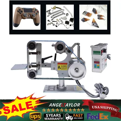 Buy Belt Sander Belt Machine Polishing Grinding Machine 30*1in Abrasive Belt Sander • 378$