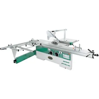Buy Grizzly G0764Z 14  10 HP 3-Phase Sliding Table Saw With 124  Cutting Capacity • 13,530$