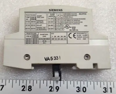 Buy Siemens 49LCPP2A Electrically Held Lighting Contactor • 49.95$