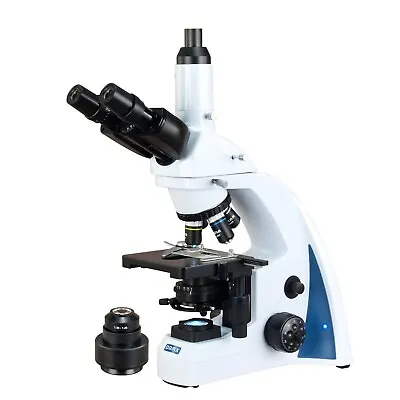 Buy OMAX 40X-2500X Infinity Darkfield Trinocular Biological Compound LED Microscope • 918.99$