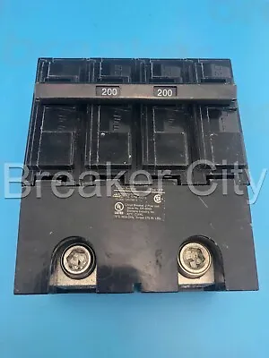 Buy Siemens Q2200B 200 Amp 2 Pole Circuit Breaker Type QPP ITE 200A 2P Main 240VAC  • 249.99$